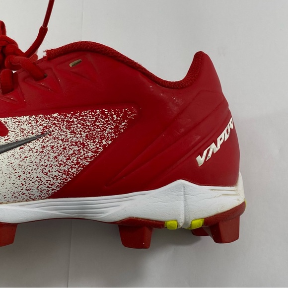 Nike Vapor # 852688-812 Baseball Cleats Red & White Men’s Size:7 - Picture 7 of 16